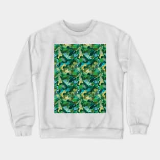 Brush strokes and felt tip pen Crewneck Sweatshirt